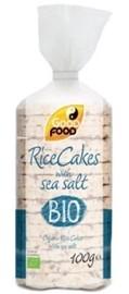 Organic Rice Cakes with sea salt 100g